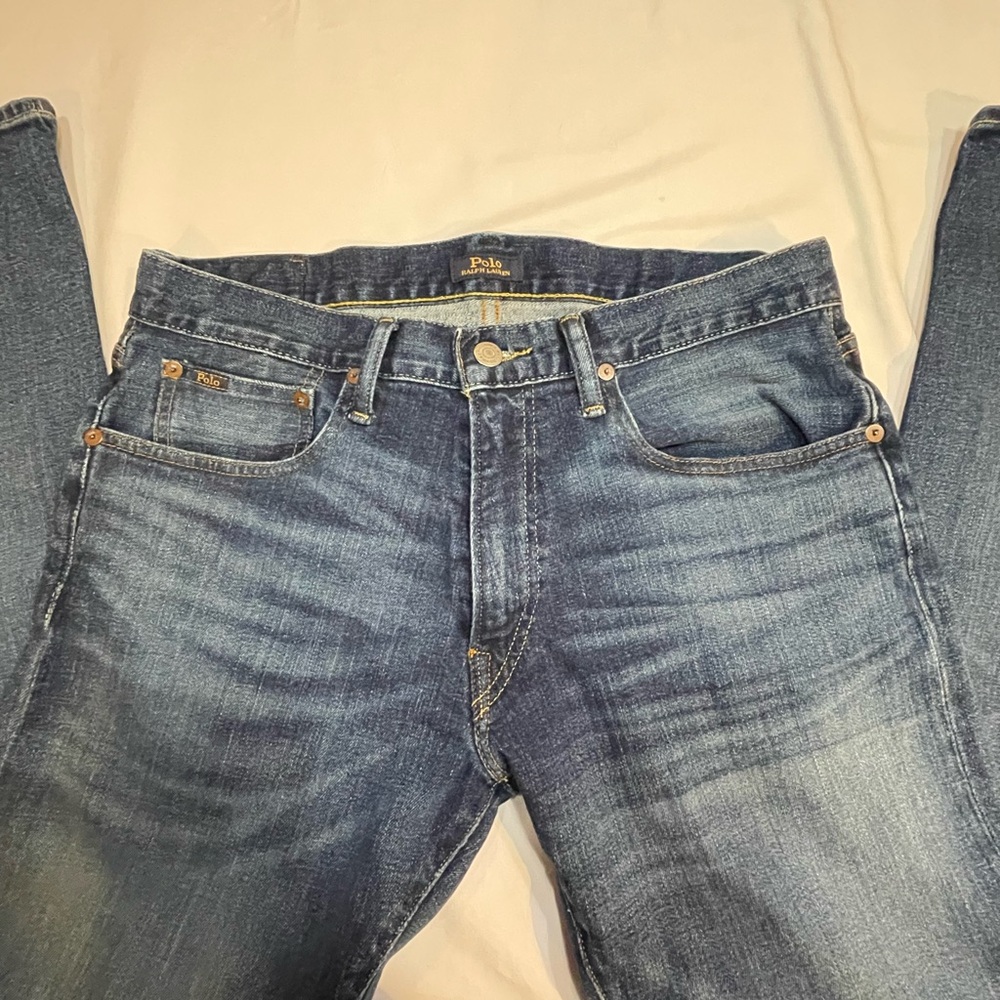Polo by Ralph Lauren Varick Slim Straight Leg Men’s Jeans 32/32 - Picture 12 of 15